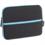 Targus 10.2" Slipskin Peel Netbook Case - Black/Turquoise